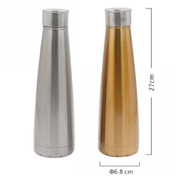 Ανοξείδωτο Μεταλλικό Θερμός 500ml - Metal Effect Thermos σε Διάφορα Χρώματα